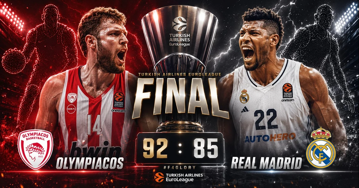 Olympiacos Win the 2026 EuroLeague Title After 13 Years