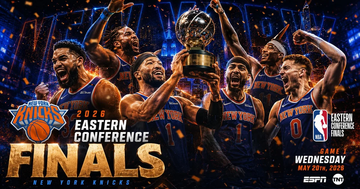 Knicks Sweep Cavaliers Eastern Conference Finals 2026